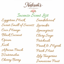 Load image into Gallery viewer, Nafisah's Naturals Incense